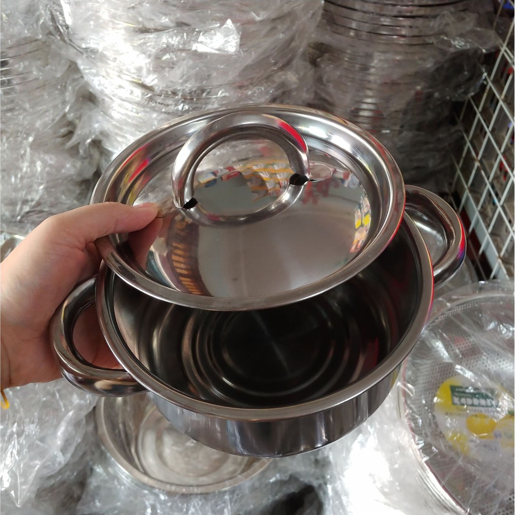 NỒI INOX DÀY DẶN 16CM
