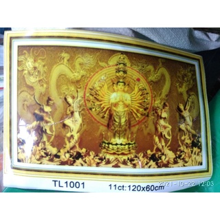 Tranh thêu Phật Ngàn Tay