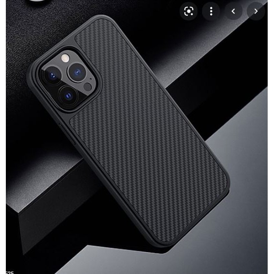 Ốp lưng iPhone 13, 13 Pro, 13 Pro Max vân carbon chính hãng Nillkin Synthetic Fiber