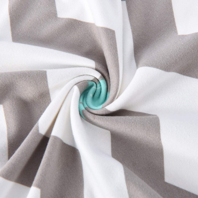 Bộ 2 Gối Chữ U Bằng Cotton Cho Bé Bú Sữa Mẹ