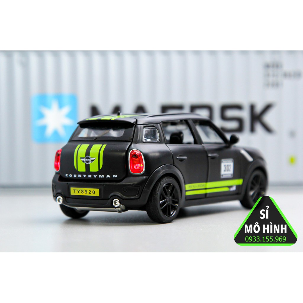 Mô hình xe Mini Cooper Countryman mở hết cửa 1:32