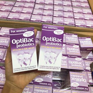 Men vi sinh OptiBac Probiotics tím