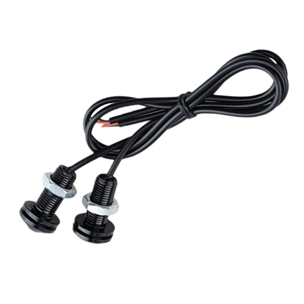 Đèn LED Sương Mù DRL 9W 18MM 12V 24V Ánh Sáng Trắng / Vàng / Xanh Dương Chuyên Dụng Cho Xe Hơi / Xe Tải