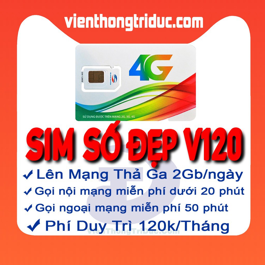 Sim V120 Viettel Số Đẹp Tự Chọn Dễ Nhớ - Phong Thủy Cao - Hợp Mệnh - Phù Hợp Làm Hotline Kinh Doanh