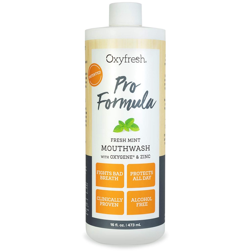 Nước súc miệng dành cho người có hơi thở có mùi - Oxyfresh