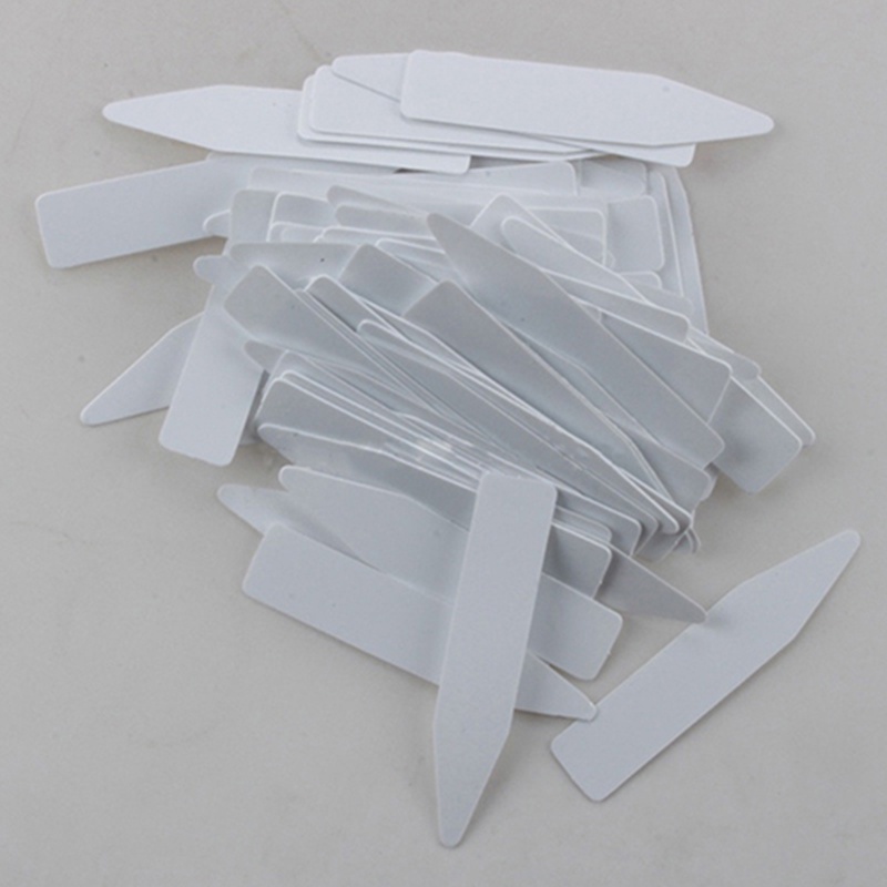 Set 100 Nhãn Nhựa Mini Đánh Dấu Cây Trồng