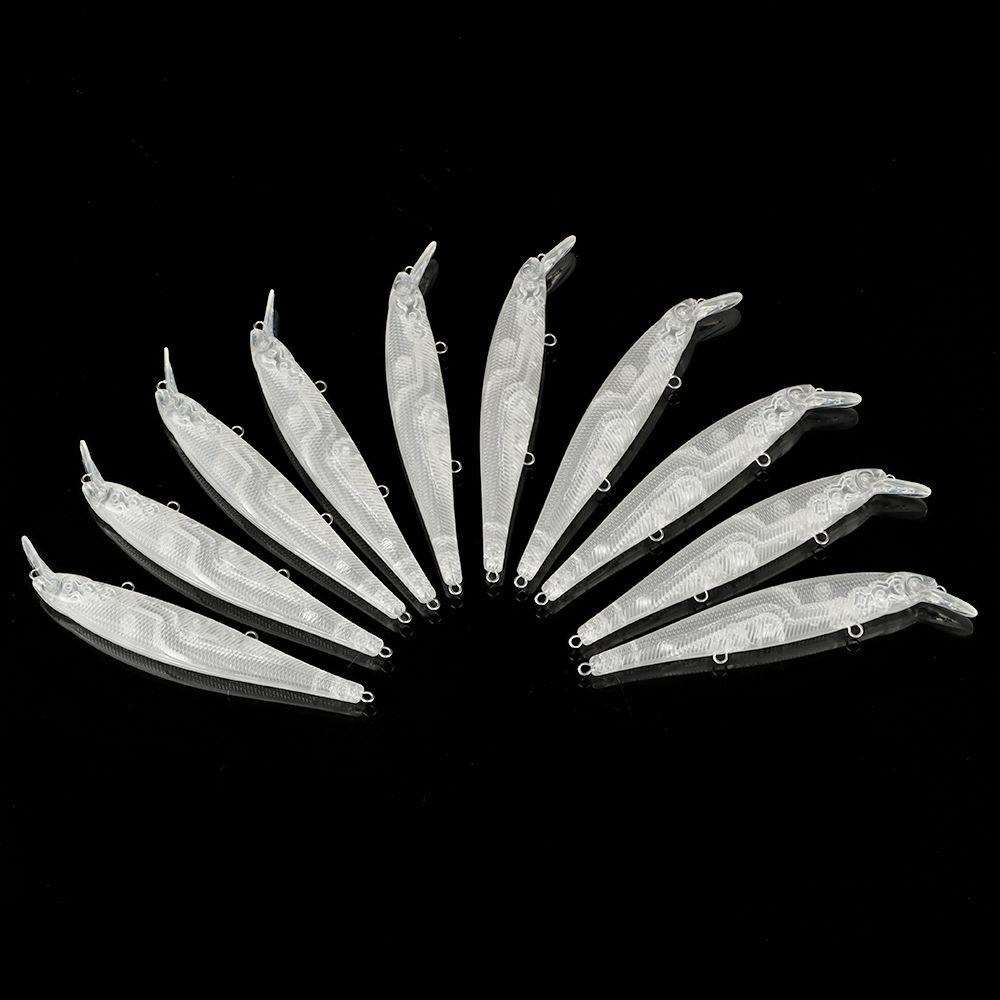 Set 10 Mồi Câu Cá Giả Bằng Nhựa