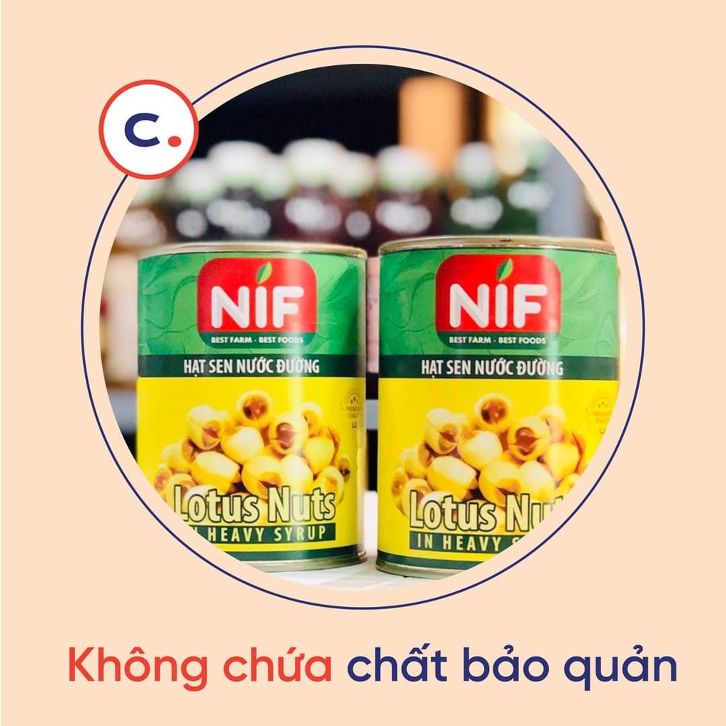 Hạt Sen Ngâm Đường NIF  Ăn Ngon Mê Ly