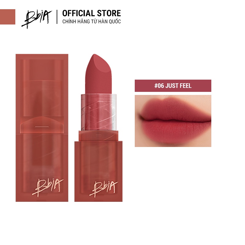 Son Thỏi Lì Bbia Last Powder Lipstick (6 màu) 3.5g Bbia Official Store