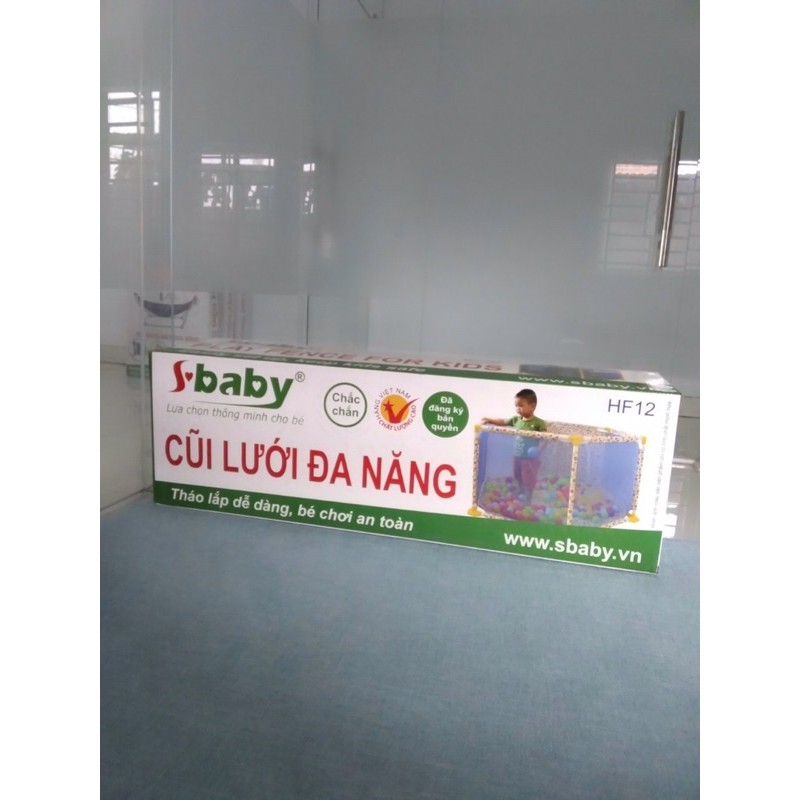 (A)NHÀ BANH CŨI LƯỚI 2 TRONG 1 SBABY