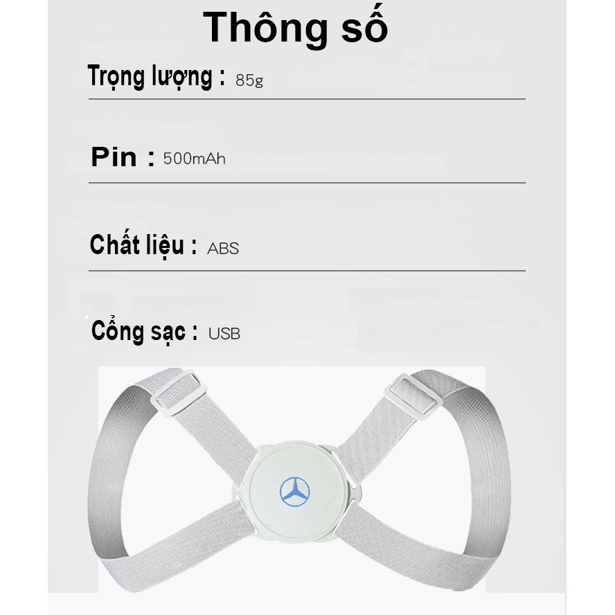 [Bảo hành 1 đổi 1] Đai chống gù lưng POSE Nam Nữ, Đai chống gù có size cho bé Nhật Bản