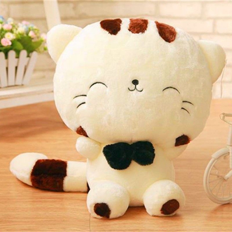 Chú mèo tài lộc nhồi bông dễ thương kích thước 45cm