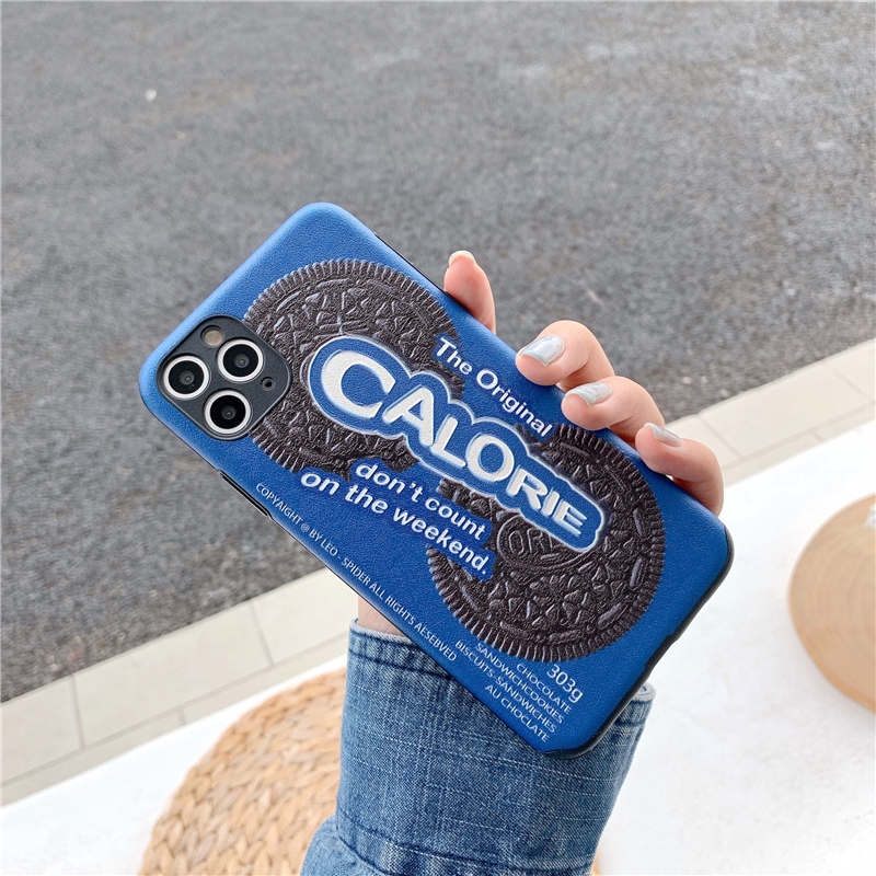 Ốp điện thoại in hình bánh oreo cho iPhone 7/8 Plus / X / XS / XR / XS MAX / 11/11 PRO / 11 Pro MAX / SE2 | BigBuy360 - bigbuy360.vn