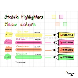 Bút dạ quang Highlight STABILO BOSS Pastel 70