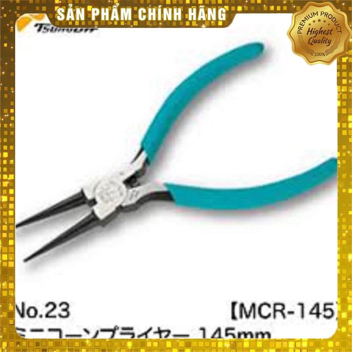 Kìm mũi cong 145mm MCR-145 Tsunoda