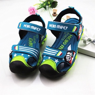Giày sandal bé trai siêu nhân trứng muối