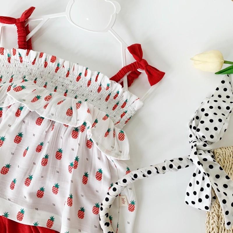 BỘ 2 DÂY QUẢ DỨA SIÊU XINH CHO BÉ