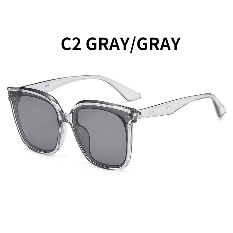 Kính mát gọng vuông bản to chống tia uv400 thời trang dành cho nữ