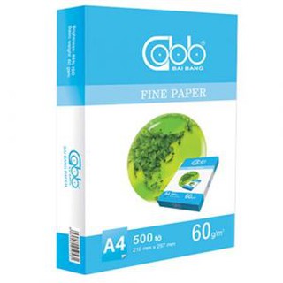 Giấy Bãi Bằng A4 xanh tem