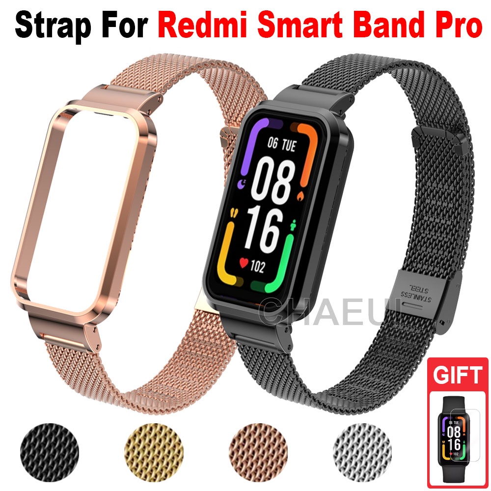 Dây Đeo Inox Cho Đồng Hồ Thông Minh Redmi Smart Band Pro