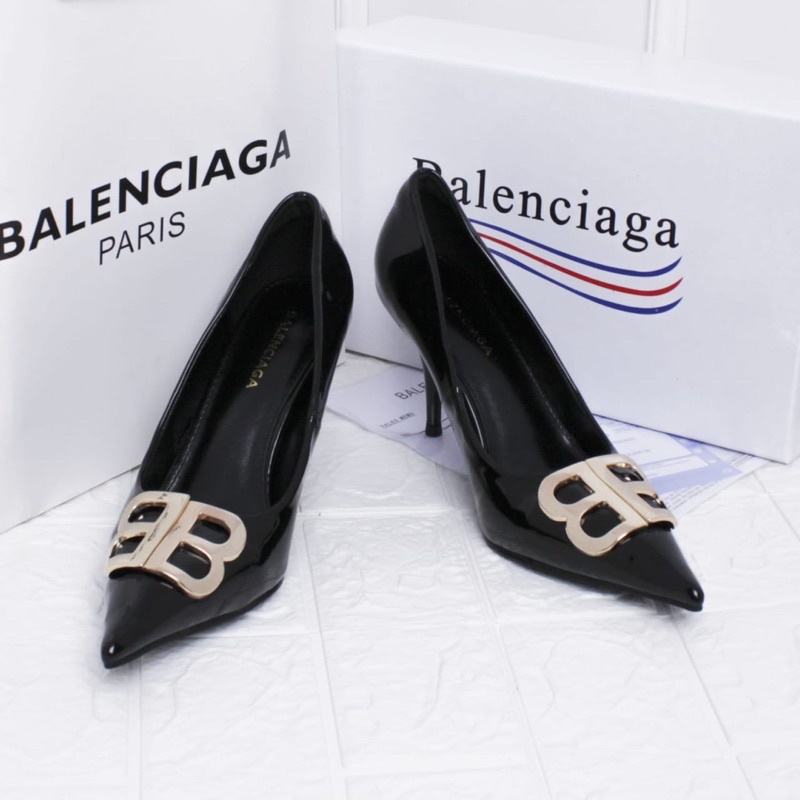 Nghỉ Ngơi!!! Giày Cao Gót Balenciaga BB-1 Cao Cấp