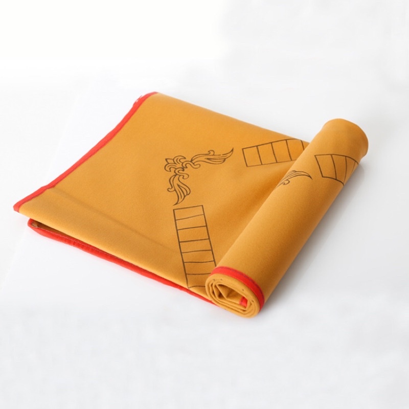 Thảm Mạt Chược Thảm Trải Bàn Mạt Chược Bằng Da Nhung Có Thể Gấp Lại Đa Năng Có Túi Ở Các Góc