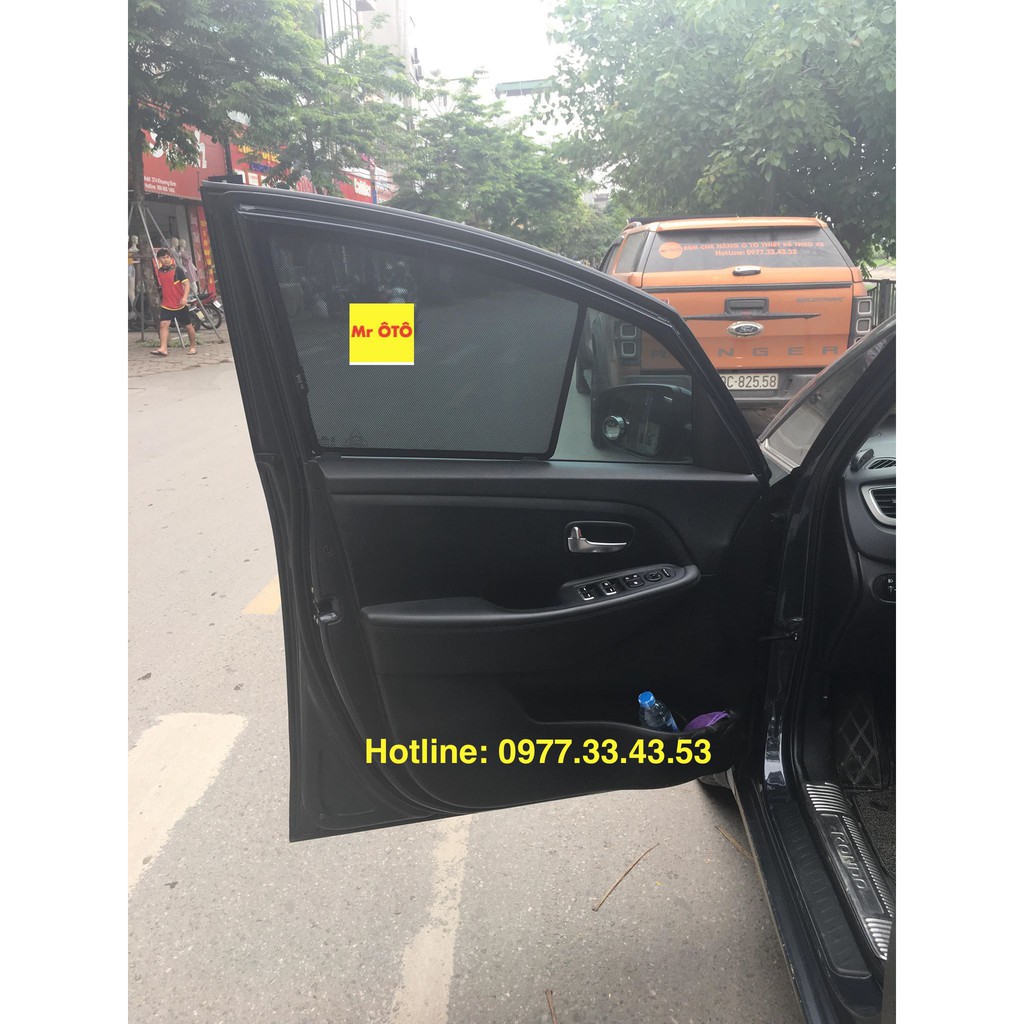 Rèm Che Nắng Xe Kia Rondo Hàng Loại 1 có nam châm