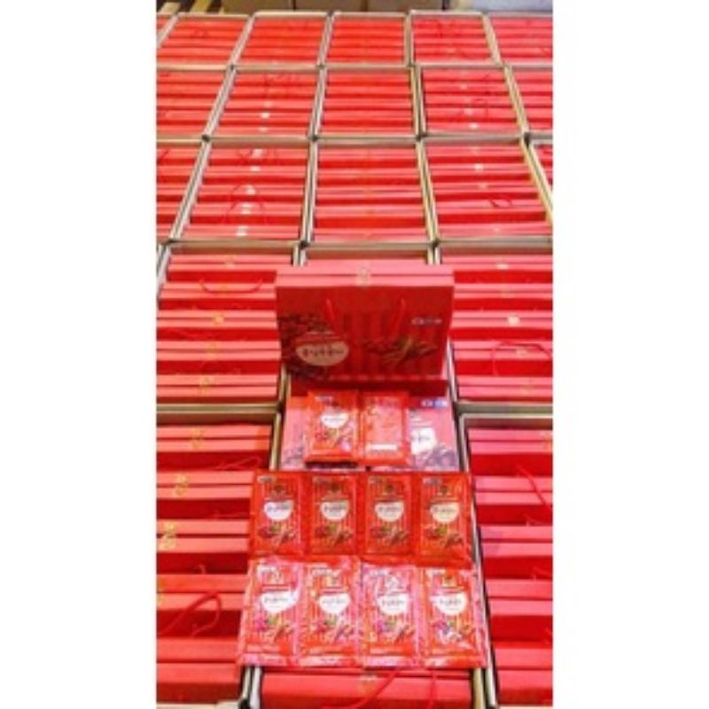 Nước Hồng Sâm Việt Quốc /Phúc Bồn Tử HANSUSAM Hộp 20 gói x 70ml