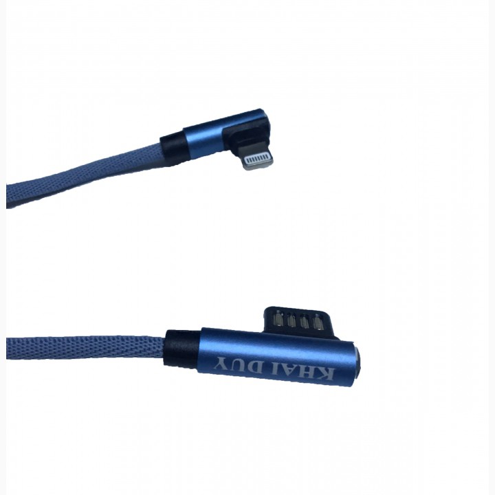 Cáp Sạc Nhanh Khai Duy CD004I  2.4A Dài 2 mét-Dây Sạc- BH 1 Năm