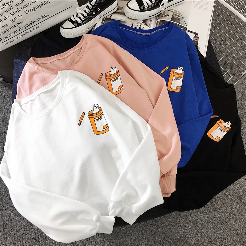 A71 Áo thu đông Hàn Quốc mèo ngộ nghĩnh | BigBuy360 - bigbuy360.vn