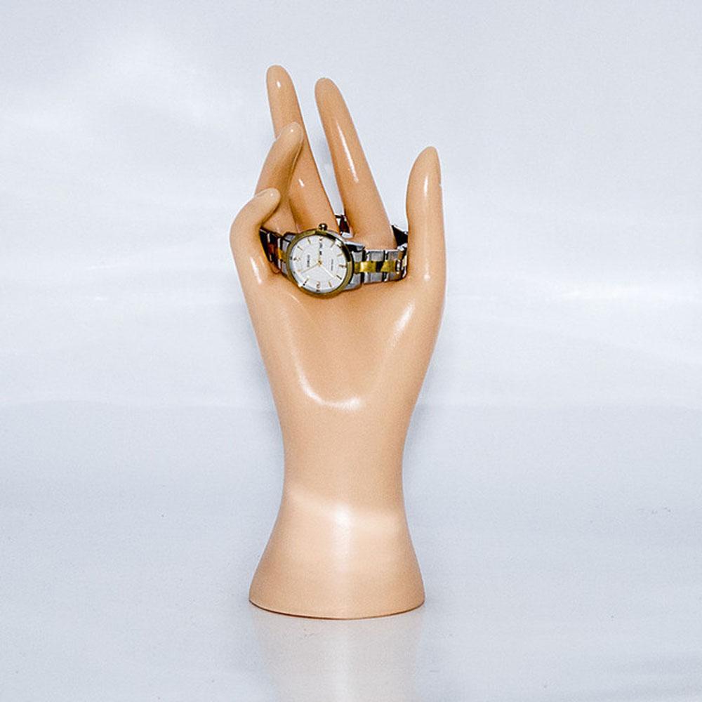 Mô Hình Bàn Tay Nhựa PVC Dễ Thương Dùng Trang Trí|Giá Đỡ Trưng Bày Nhẫn/Đồng Hồ 8.5&quot; Màu Trắng Đen