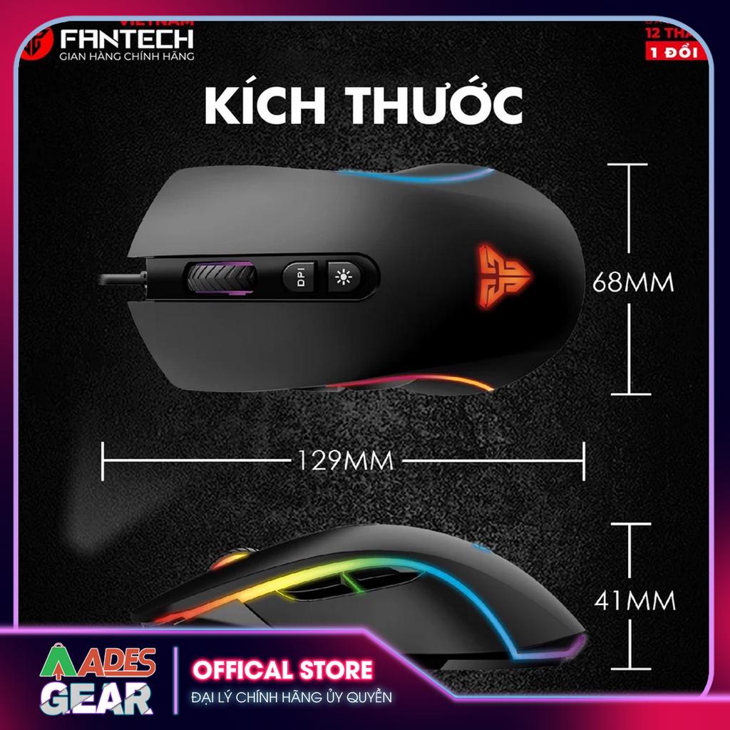 ✔️ Chuột Gaming FANTECH X16 THOR II 4200DPI ✔️ 6 Phím Macro ✔️ BẢO HÀNH 12 THÁNG