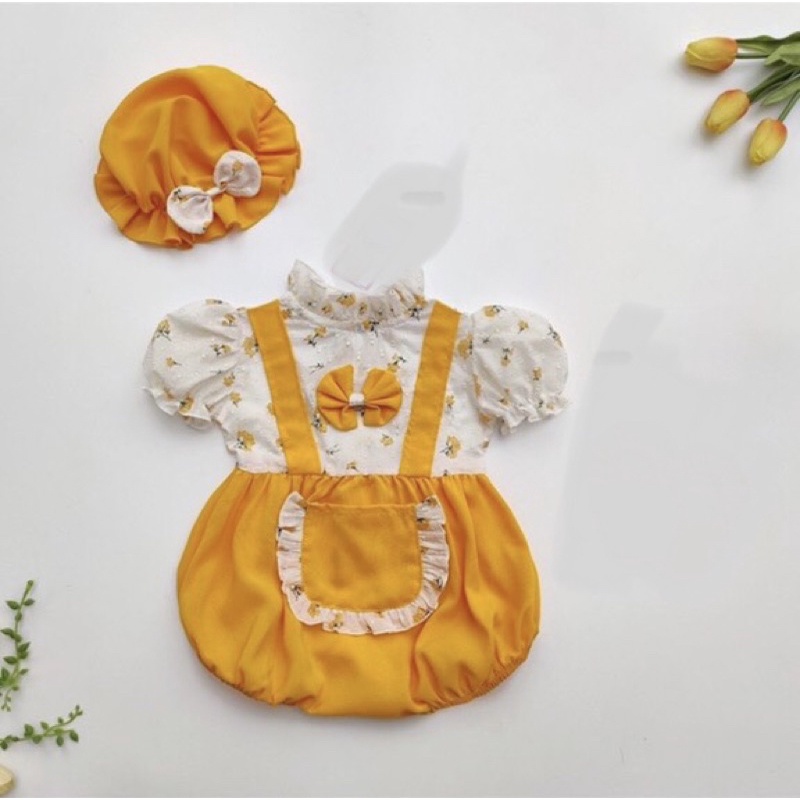 TÚI HOA Body tặng mũ cho bé mã 46060