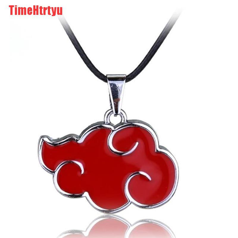 TimeHtrtyu japanese anime naruto cosplay akatsuki uchiha itachi necklace