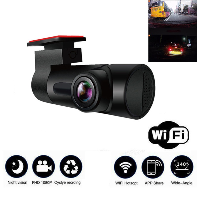 Edb * 1080P 140° Camera Hành Trình Góc Rộng G-Sensor Có Chức Năng Ghi Âm Chuyển Động