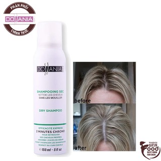 Dầu Gội Khô Giúp Làm Sạch Tóc Dollania Dry Shampoo 150ml