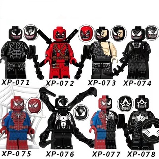 Bộ đồ chơi lắp ráp lego mini hình nhân vật venom