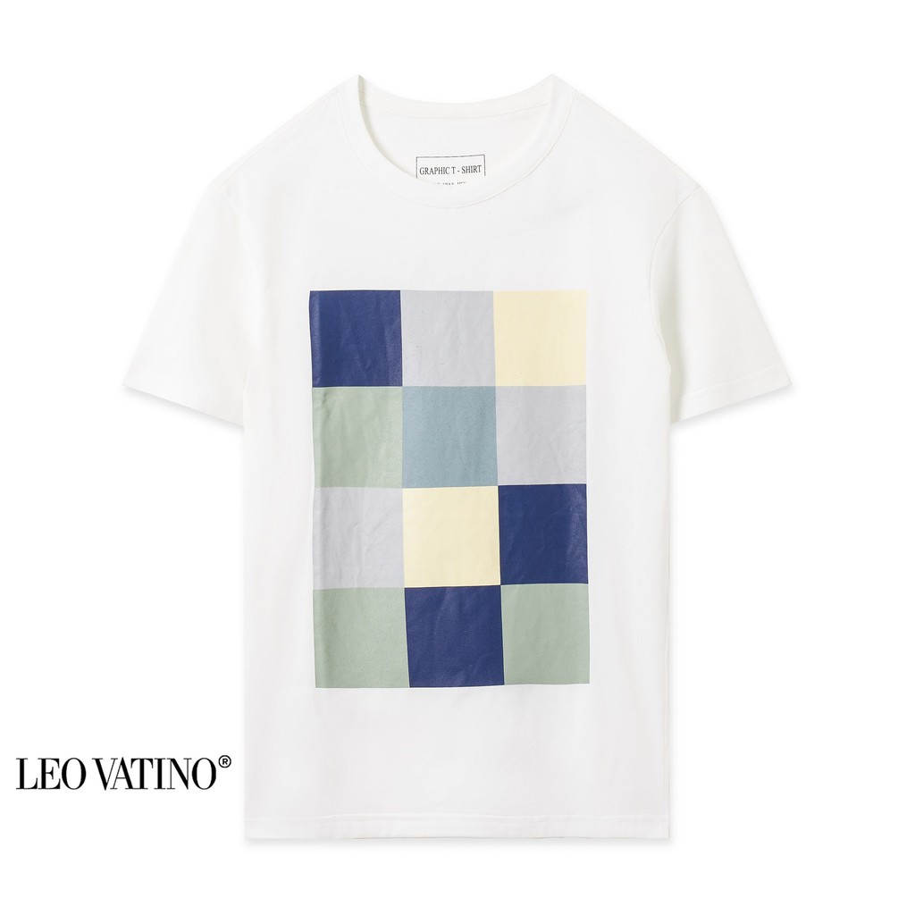 Áo thun nam cổ tròn GRAPHIC in cao cấp vải Cotton xuất xịn,chuẩn form,trẻ trung, năng động APGP05 - Leo Vatino | BigBuy360 - bigbuy360.vn