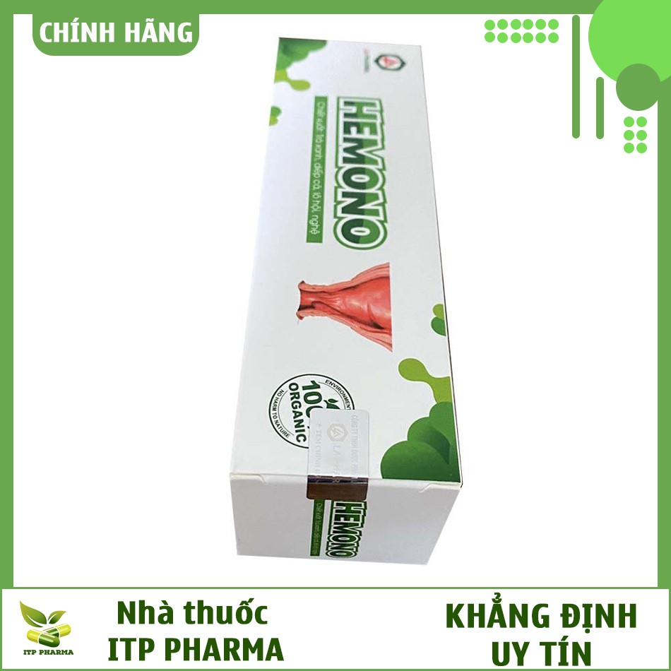 Gel bôi trĩ Hemono Gel - Teo trĩ ngoại, giảm đau rát chảy máu hiệu quả [DÙNG ĐƯỢC CHO BÀ BẦU] - Nhà thuốc ITP Pharma | BigBuy360 - bigbuy360.vn