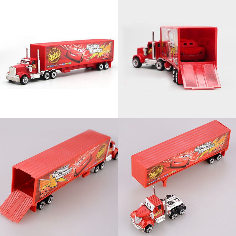 Set 7 Mô Hình Xe Hơi Trong Phim Hoạt Hình Cars 2 Bằng Kim Loại Dành Cho Các Bé