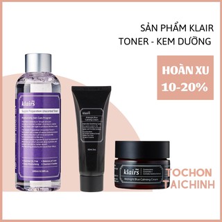 Bộ sản phẩm Nước hoa hồng Toner Dear Klairs Supple Prepara 180ml