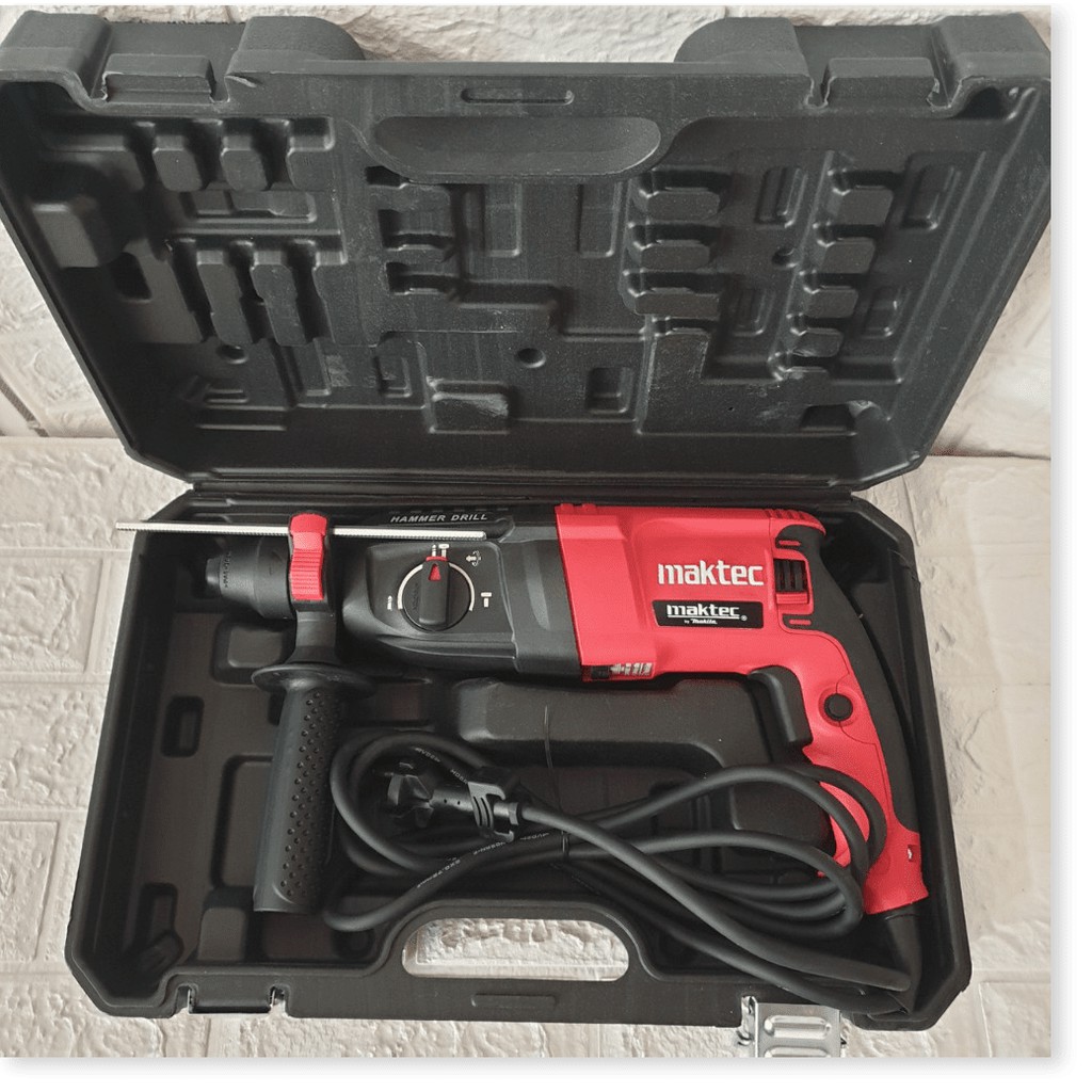 Máy khoan bê tông maktec 2-26 ' Tặng kèm 5 mũi 3 khoan 3 đục.
