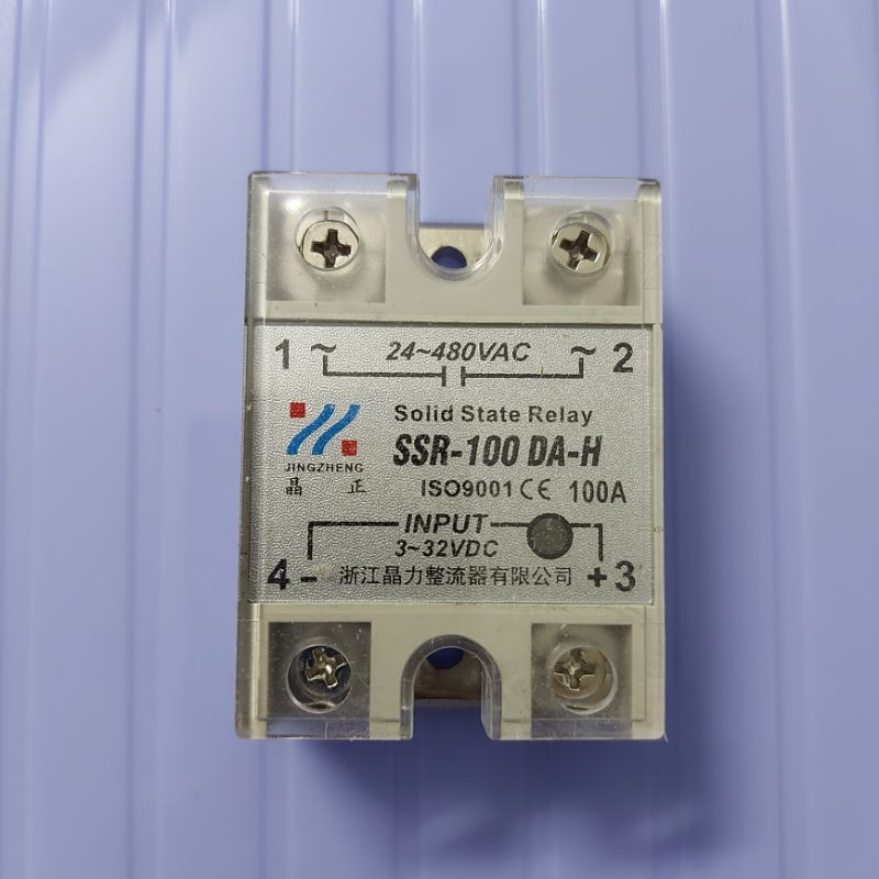 Relay bán dẫn DC-AC  Solid State Relay SSR 100A DA-H