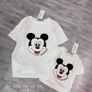 Áo cặp mickey-combo bé gạo