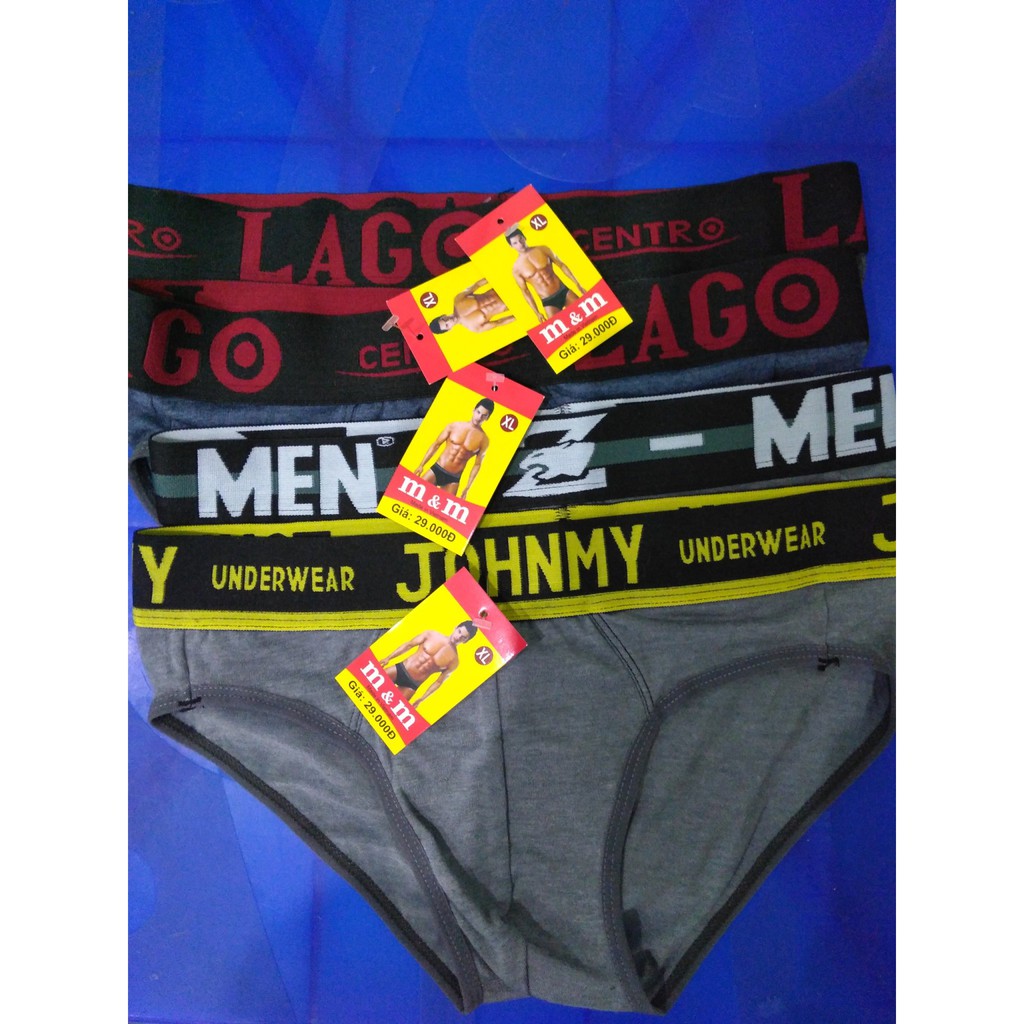 COMBO 5 quần lót nam cotton