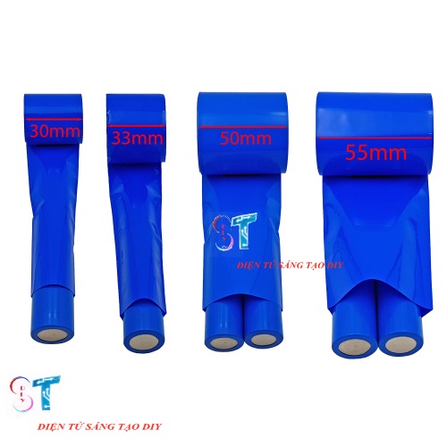 MÀNG CO NHIỆT PVC CÁCH ĐIỆN BỌC CELL PIN CÁC CỠ 1 MÉT