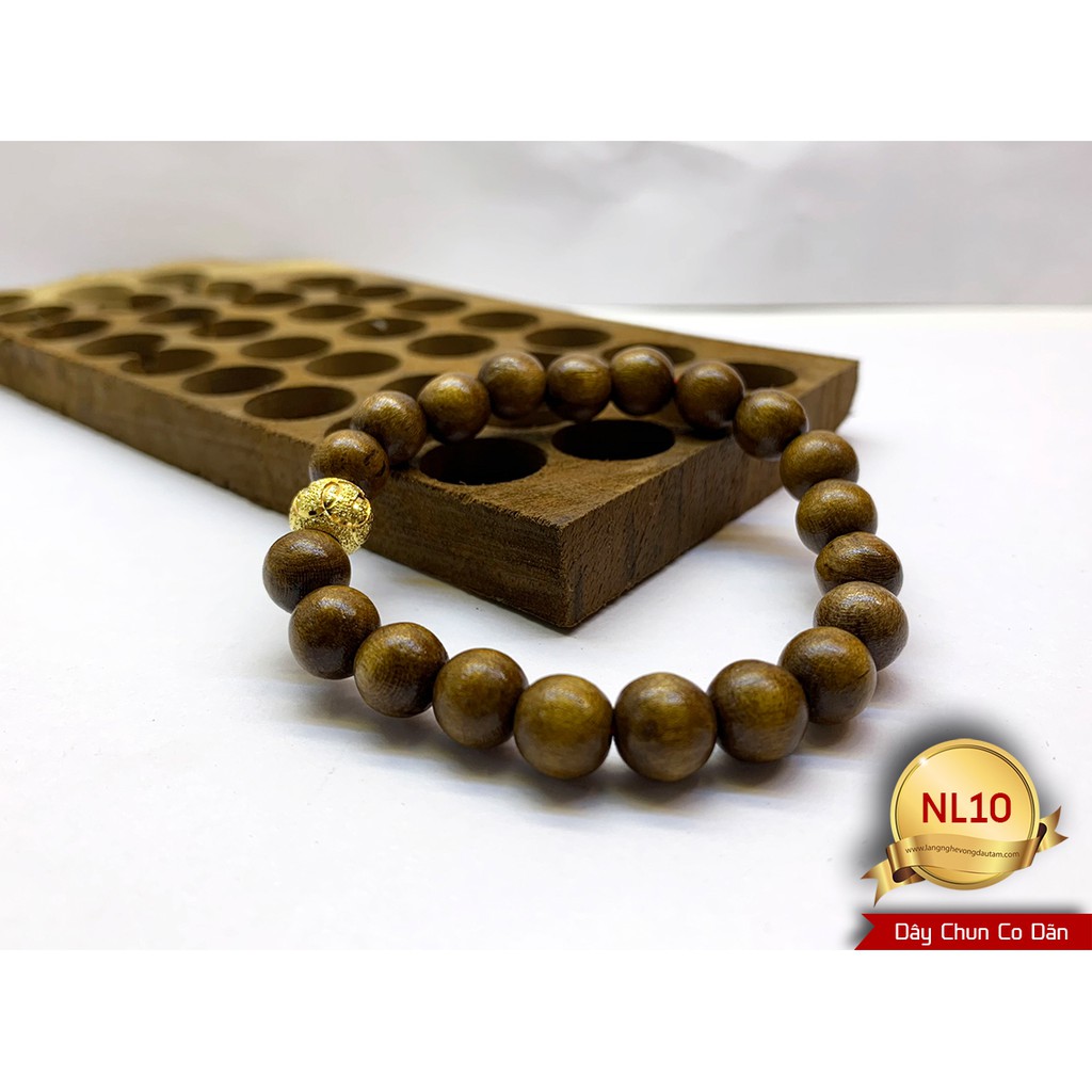 Vòng dâu tằm dành cho người lớn mix charm họa tiết tinh tế