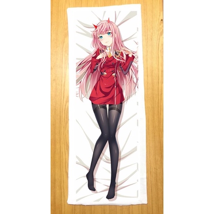 Gối ôm Darling in the Franxx dài 40cm x 1m /Gối ngủ dài game darling in the Franxx