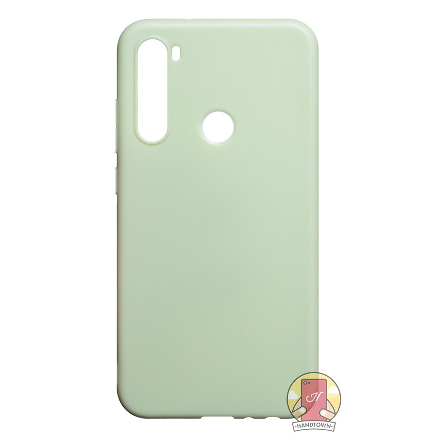 Ốp Lưng Silicone Xiaomi Redmi Note 8 TPU Dẻo Màu Xanh Matcha