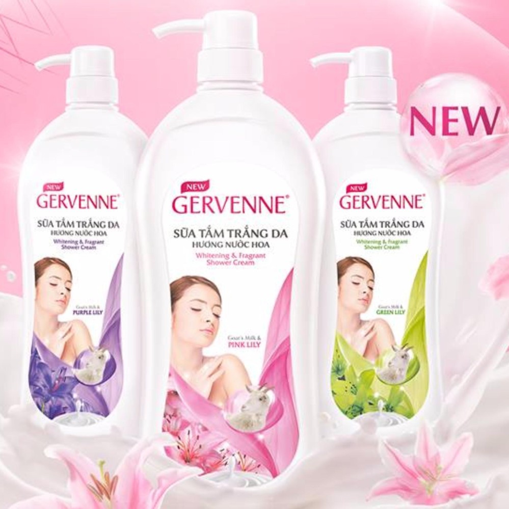 Sữa tắm Gervenne 900g